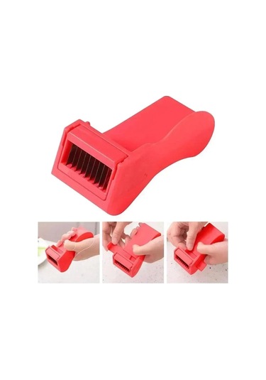 Keskin Fasulye Dilimleme Kesici Yeşil Fasulye Soyucu Rende Meyve Sebze Stringer Soyucu Fasulye Sökücü Evrensel Ev Mutfak Alet Kırmızı