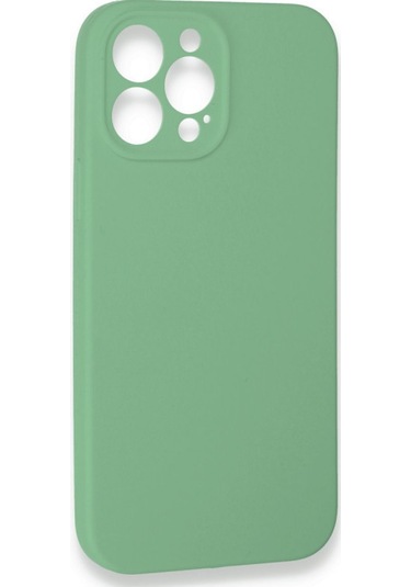 Newface Apple   Uyumlu  iPhone 13 Pro Max Kılıf Lansman Legant Silikon - Yeşil