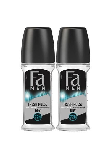 Fa Men Fresh Pulse 72H Erkek Roll-On Deodorant 2 x 50 ML