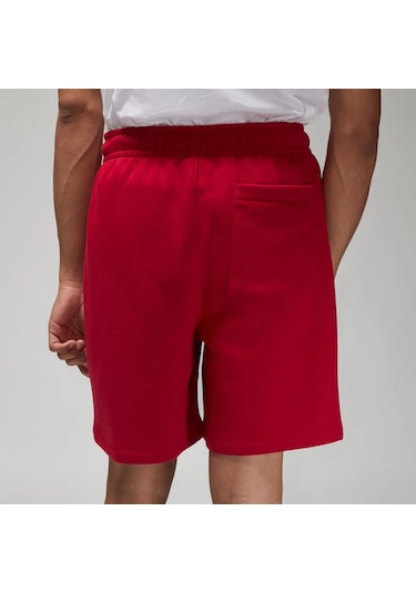 Jordan Essentials Fleece Erkek Kırmızı Günlük Şort Kırmızı