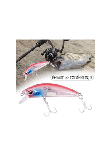 Homyl Balıkçılık Lures Yüzey Mücadelesi Kırmızı-sırt