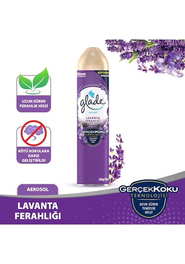 Glade Lavanta Ferahlığı Sprey 300 ML