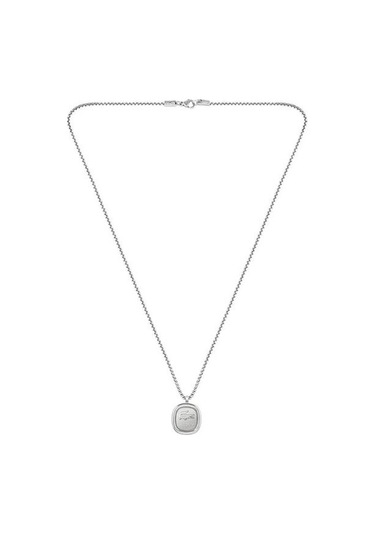 Lacoste Lacj2040410 Erkek Kolye Gri