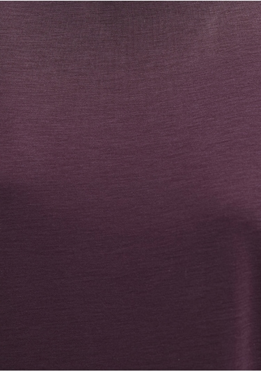 Mavi - Lux Touch Tencel Tm Modal Bordo Basic Tişört 167245-70421 Bordo