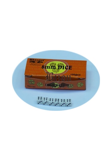 Bizon Kutu Zar 8.75 Mm (50 Çift Kutulu)