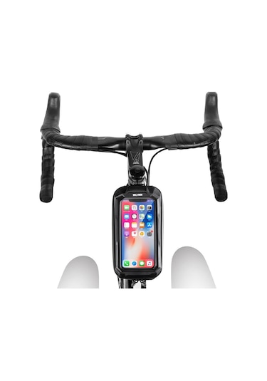 Wild Man X2 Hardshell Bisiklet Ön Gidon Çantası Kırmızı