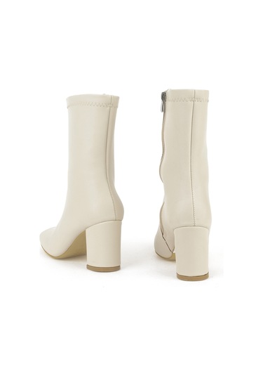 Ziya, Kadın Topuklu Bot 1531044z4007 Bej 1531044z4007 340 Bej
