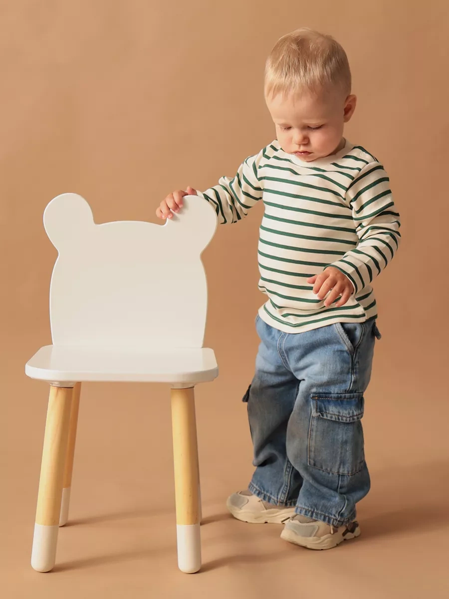 Sima-lend & Kroska A Çocuklarınız İçin Uzun Kollu Tişört. 234049100 Sütlü