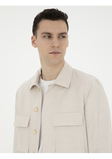 Pierre Cardin Erkek Bej Ceket 50285546-vr011