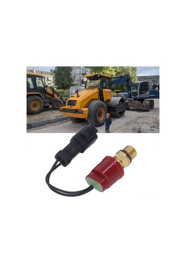 Reedark Jcb 3cx 4cx Kazıcıya Uygun 2 Pinlı Yağ Basınç Sensörü, Dayanıklı Kasa, Hassas Tespit, 332 J0670