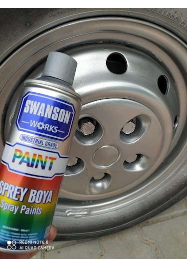 Swanson Works Sprey Boya 400 ML Antipas Gri