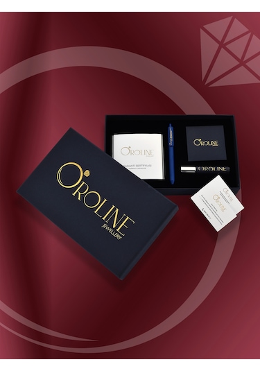 8 Ayar Modern Tasarımlı Şık Kadın Altın Yüzük Altın