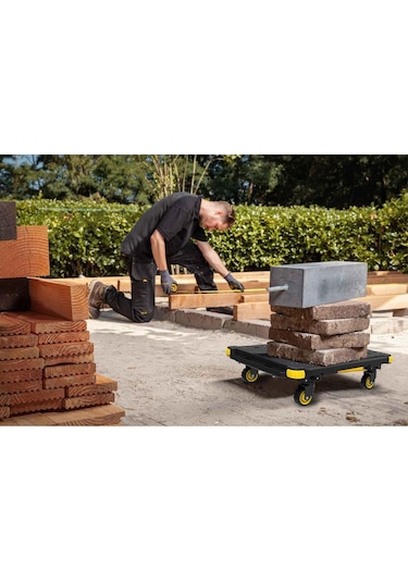 Stanley PC531 137 KG 55 x 45 CM Dört Tekerli Yük ve Paket Taşıma Arabası