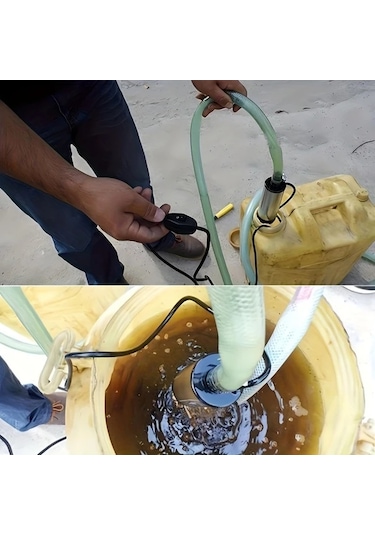 24v 38mm-altın Dc 12v 24v Su Altı Elektrikli Pompa, Dizel Ve Su İçin Uygun. Alüminyum Alaşımlı Kabuk 12l/dakika Yakıt Transfer Pompası