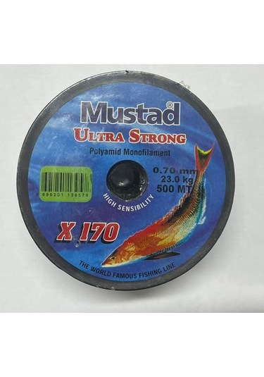 Mustad Ultra Strong 500 Mt 0.70 Mm 23 Kg Misina