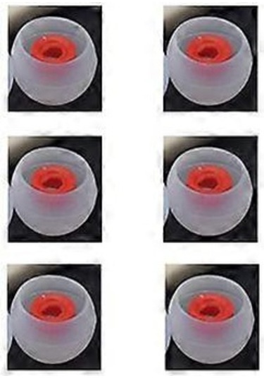 Özelleştirilebilir Kulak Tıkacı Yedek Kulaklık Kulak Tıkacı Yumuşak Ve Esnek Tıkacı 36'lı Paket Çoklu Renkler Şeffaf