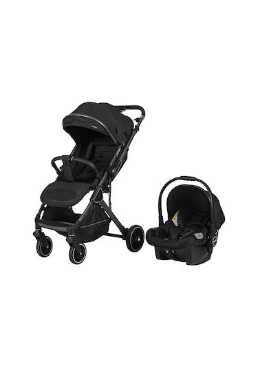 Prego Canyon Travel Sistem Bebek Arabası 2430 + 0+ Oto Koltuğu Çift Yönlü, En1888 Sertifikalı, Kompakt Katlanabilir