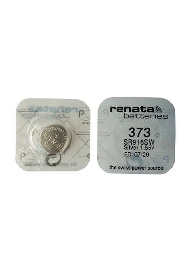 Renata 373 SR916SW 1.55V Saat Pili 10'lu