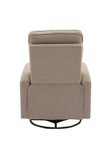 Torino Döner Ve Sallanır Mekanizmalı Baba Ve Tv Koltuğu-vizon 75x94x102 Cm Vizon