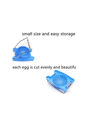 Cbtx Çok Fonksiyonlu Paslanmaz Çelik Yumurta Korunmuş Yumurta Dilimleyici Fantezi Splitter Mutfak Malzemeleri Yumurta Kesme Aletleri Sarı
