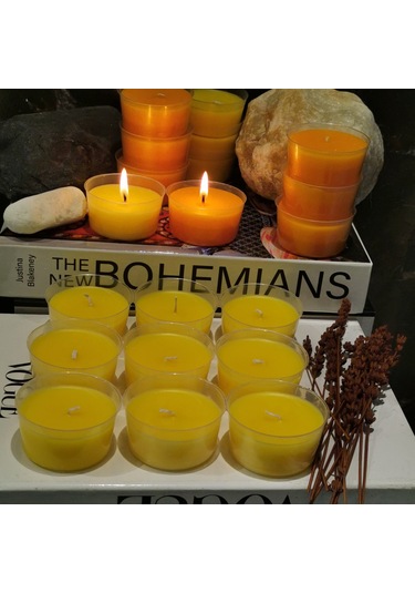 İv Candles Citronella Sineksavar Sarı Kapsul Mum
