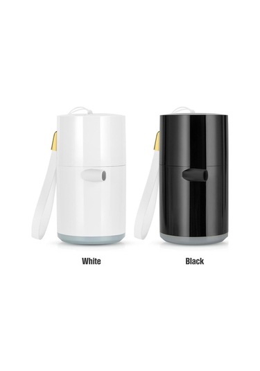 Pazly Siyah Işıklı Mini Hava Pompası - 1400mah Şarj Edilebilir - Kablosuz Şişirme Pompası/ Siyah