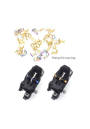 Sones Dağ Yolu Bisikleti Titanyum Alaşımlı Tutma Yayı, Renk: Çelik Segman Renkli