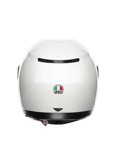 Agv K3 MPLK Mono  Beyaz Motosiklet Kaskı