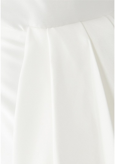 Solace London Imani Maxi Elbise - Renk Krem