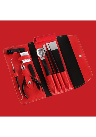 Sones 9'u 1 Arada Pedikür Bıçağı Manikür Makası Tırnak Makası Aleti