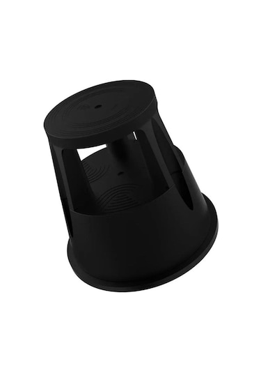 Basamaklı Kaymaz Tabure Siyah çok Renkli