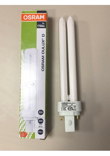 2 Adet Osram Plc Lamba 26w/840 2p 4000 Kelvin 1750 Lümen Günışığı