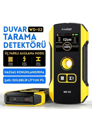Fnırsı Wd-02 Duvar Tarayıcı Metal Dedektörü