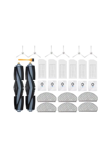 Xiaaokeji Ecovacs T10 / T10 Plus / X1 Plus Robot Süpürge Parçaları İçin 27 Adet