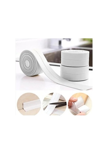 Beyaz Su Sızdırmaz Lavabo Kenar Bandı 3.2m Diğer