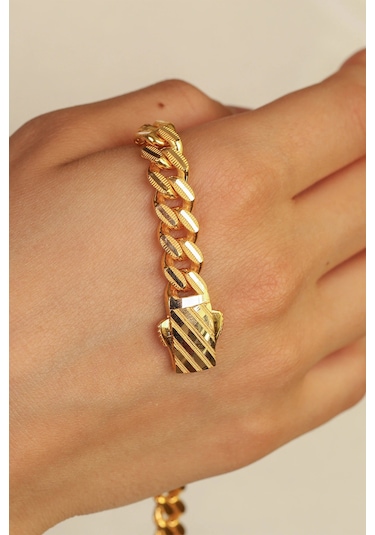 Ajda Gurmet Altın Bileklik Çok Renkli