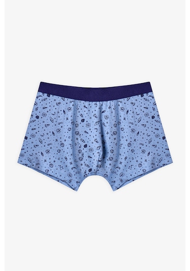 Penti  Mavİ Erkek Çocuk Cosmic 3'lü Boxer