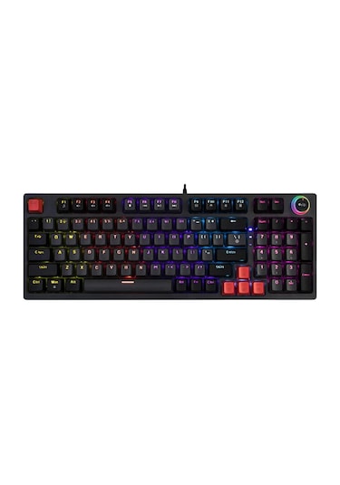 Jedel Kl-114 Mekanik Gaming Klavye - Blue Switch, Rgb Aydınlatmalı, Volume Kontrol