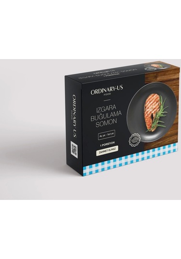 Ordinary-Us Izgara Buğulama Somon 1 Porsiyon 150 G