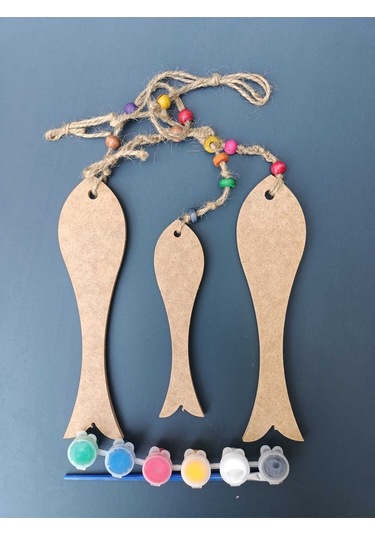 Na Neşeli Ahşap Ipli Sarkaç Takımı Oda , Kapı , Duvar , Balkon , Bahçe ,yazlık Süsü. Okul Etkinlik ,ham Ahşap Boyama Model Uzaunbalık.