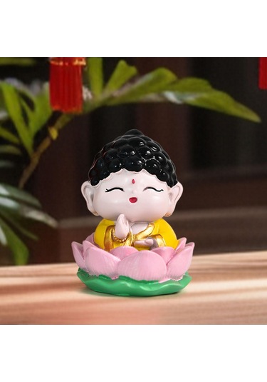 Suntek Çin Figürleri Heykel Dekorasyonu Taşınabilir Tathagata