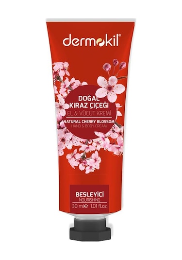 Dermokil Kiraz Çiçeği El ve Vücut Kremi 30 ML