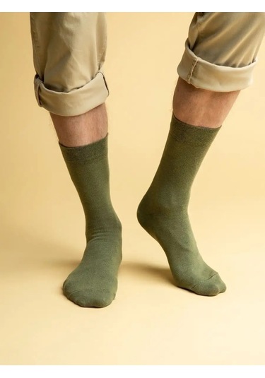 Nosko Yüksek Renkli Çoraplar 6 Çift 65024599 Bej