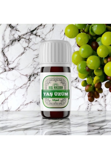 Big Aroma Tekirdağ Yaş Üzüm Aroması 15 ML - 5 L Uyumlu