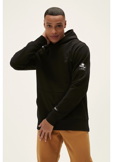 Bad Bear Cordless Hoodie Erkek Sweatshirt Siyah
