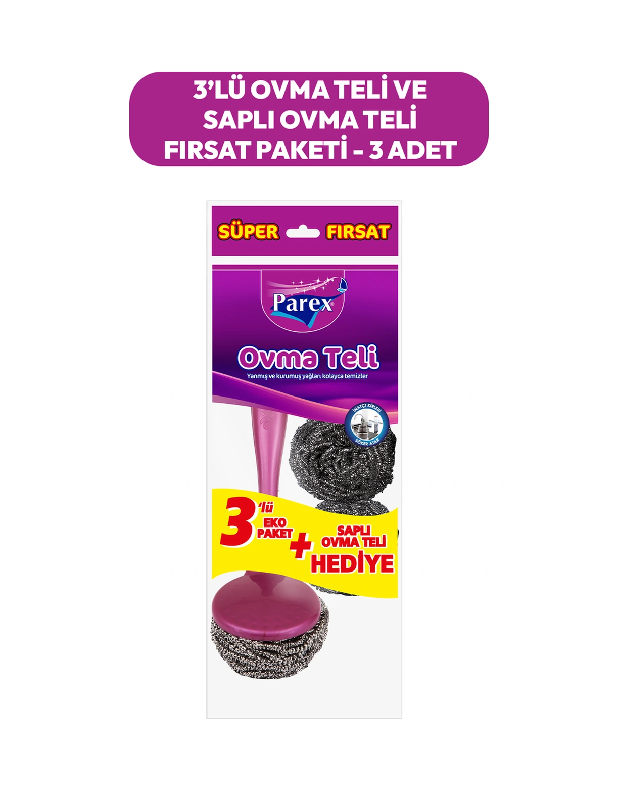 3lü Ovma Teli + Sapli Ovma Teli Firsat Paketi Üçlü Set
