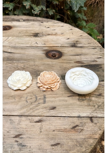 Şakayık Küçük Mum Kalıbı Silikon