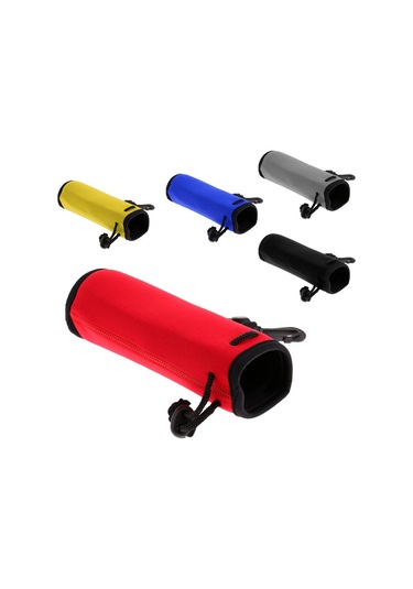 Dolıty Neopren Yalıtımlı Spor Su Şişesi Kapağı Kılıfı Siyah