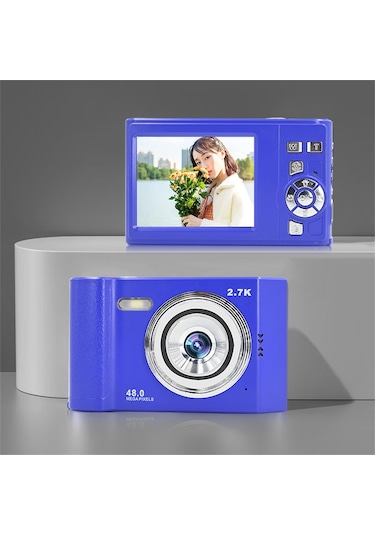 Ac06c Öğrenciler 2,8 İnç Ccd Retro Dijital Kamera Hd 16x Yakınlaştırma 48mp Video Kaydedici