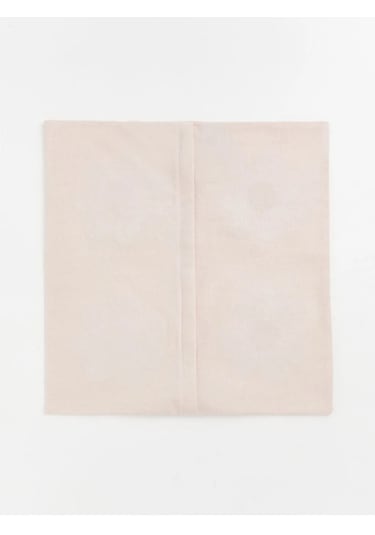 Pembe Çiçek Figürlü Kırlent 45x45 Cm